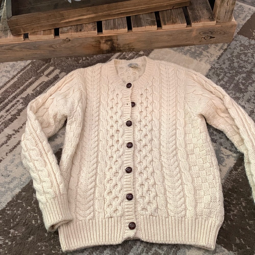 wool sweater from ll bean